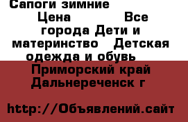 Сапоги зимние Skandia Tex › Цена ­ 1 200 - Все города Дети и материнство » Детская одежда и обувь   . Приморский край,Дальнереченск г.